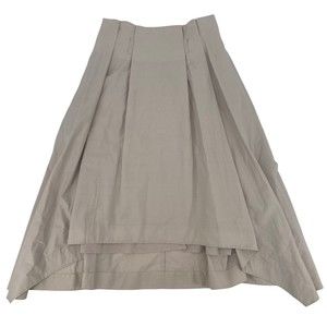 COS Gray Midi Skirt